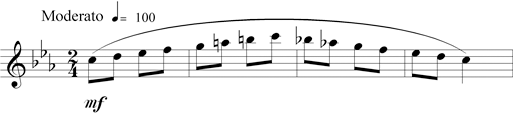 excerpt of musical notation